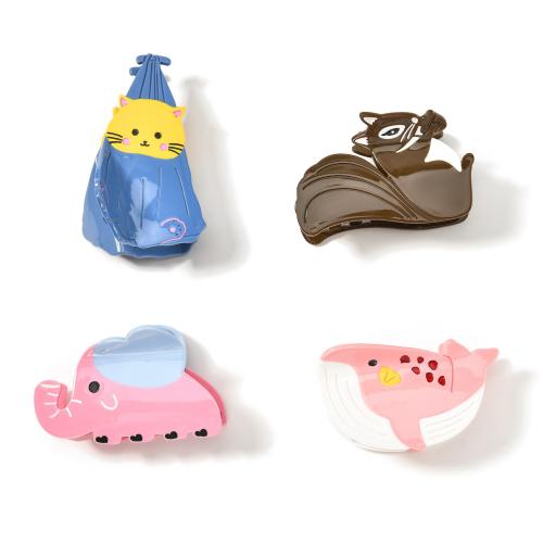 Acetat-Blatt Haarklammer, Cartoon, Niedlich & verschiedene Stile für Wahl & für Frau, verkauft von PC