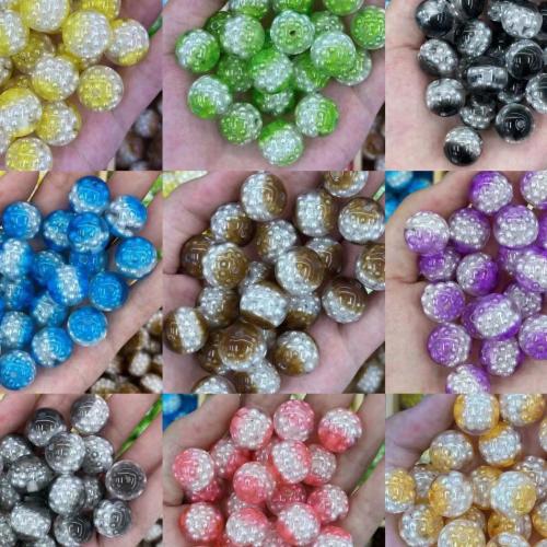 Perline in plastica, resina, with perla in plastica, DIY, nessuno, 16mm, 5PC/borsa, Venduto da borsa