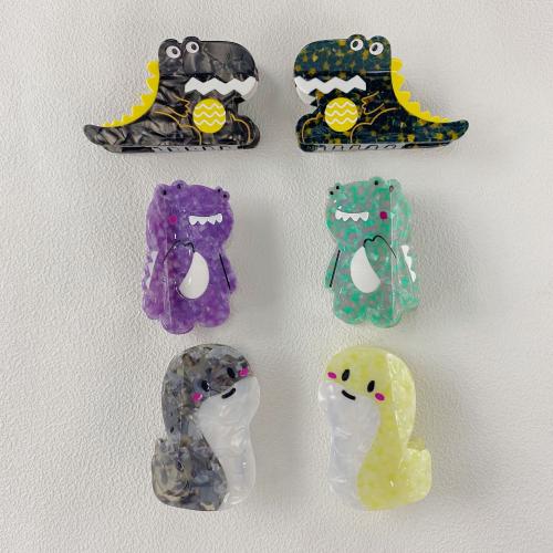 Acetate Hair Claw Clip Cartoon cute & for woman Sold By PC