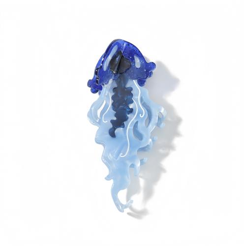 Acetatark Hair Claw Clip, Animal, Nuttet & for kvinde, 120x65mm, Solgt af PC