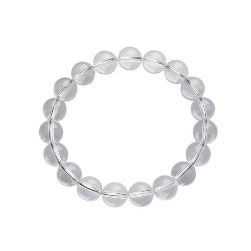 Clear Quartz Βραχιόλι, Γύρος, γυαλισμένο, για άνδρες και γυναίκες & διαφορετικό μέγεθος για την επιλογή, Sold Με PC