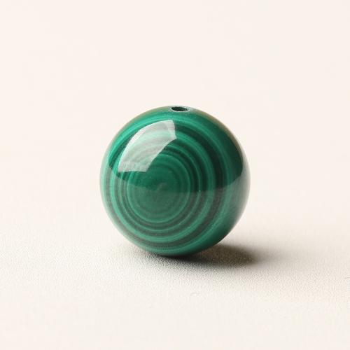 Natural Malachite Beads Round polished DIY Sold By PC