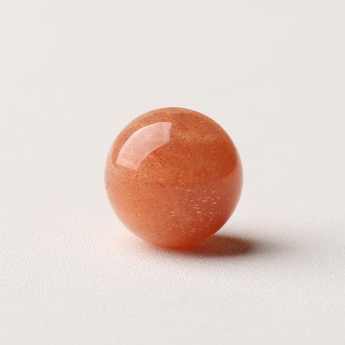 Gemstone Jewelry Beads Sunstone Round polished DIY Sold By PC