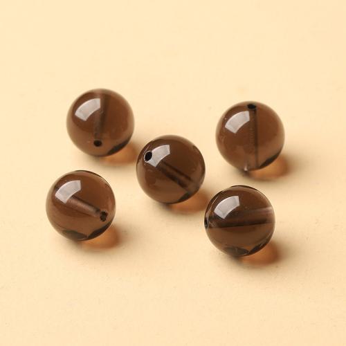 Naturale Smoky Quartz Beads, quarzo affumicato, Cerchio, DIY & formato differente per scelta, Venduto da PC