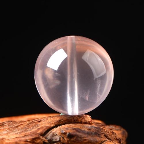 Granos de cuarzo rosa natural, cuarzo rosado, Esférico, Bricolaje & diverso tamaño para la opción, Vendido por UD