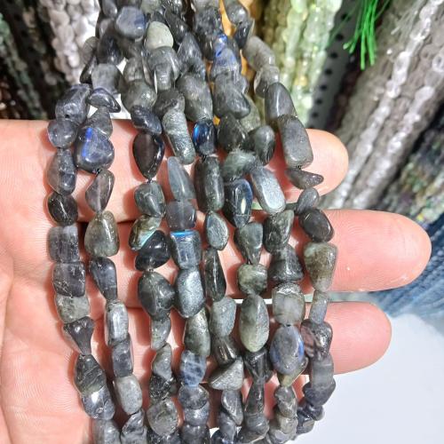 Edelsteen Sieraden Kralen, Nuggets, DIY, meer kleuren voor de keuze, 6x9mm, Ca 50pC's/Strand, Verkocht door Strand