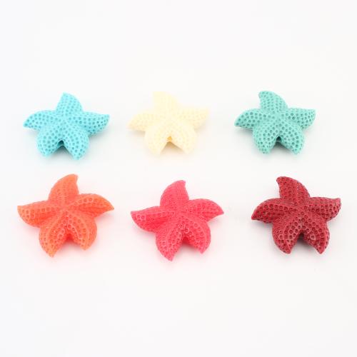 Sea Bamboo Coral Beads Dyed Bamboo Coral Starfish DIY Sold By PC