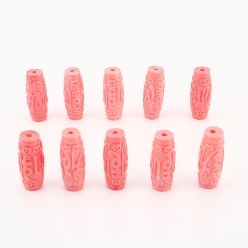 Sea Bamboo Coral Beads Dyed Bamboo Coral DIY pink Sold By PC