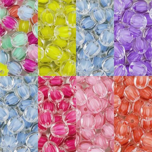 Perla u Bead Akril perle, Bundeva, možete DIY, više boja za izbor, 12mm, Rupa:Približno 2.2mm, 20računala/Torba, Prodano By Torba