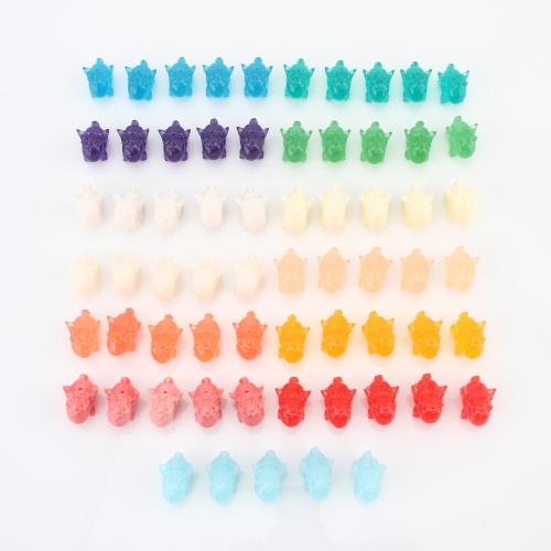 Coirníní coiréil Nádúrtha, Unicorn, DIY, dathanna níos mó le haghaidh rogha, 22x17x17mm, Díolta De réir PC