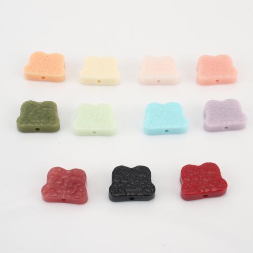 Coirníní coiréil Nádúrtha, Frog, DIY, dathanna níos mó le haghaidh rogha, 12x15x4mm, Díolta De réir PC