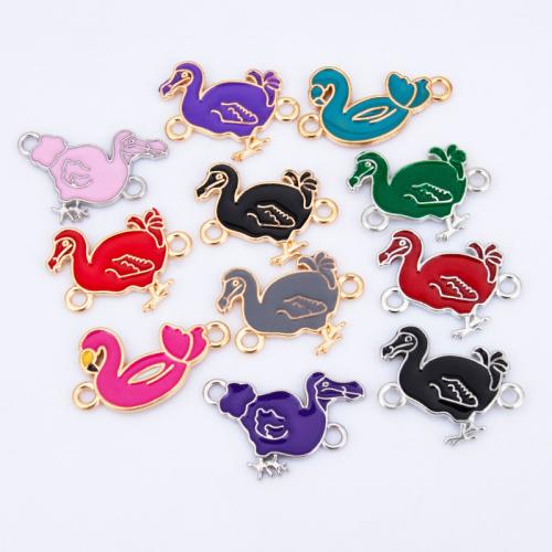 Animal Zinc Alloy Connector plated DIY & enamel & 1/1 loop Sold By PC