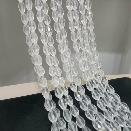 Teardrop Crystal Beads DIY Approx Sold By Bag