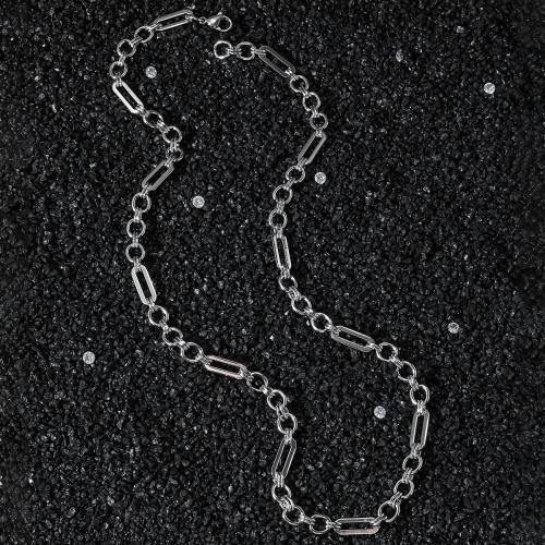 Acier inoxydable 304 Collier et bracelet, poli, unisexe & normes différentes pour le choix, couleur originale, Vendu par PC