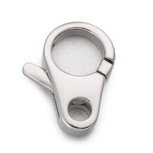 Stainless Steel Lobster Claw Clasp 304 Stainless Steel plated DIY Sold By PC
