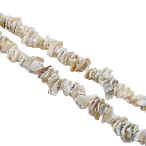 Přírodní sladkovodní Shell korálky, Skořápka, Nepravidelné, DIY, 6mm, Prodáno za Cca 40 cm Strand