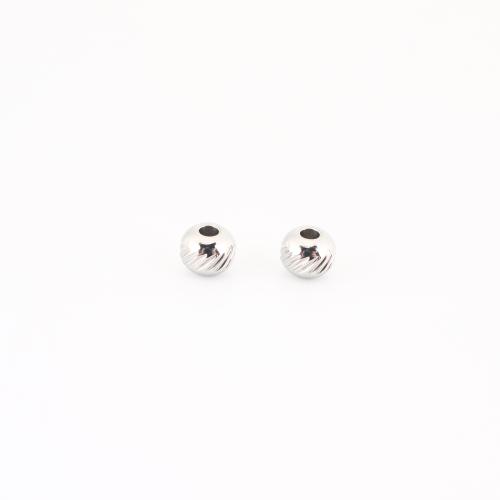 Stainless Steel Spacer Kralen, 304 roestvrij staal, DIY, oorspronkelijke kleur, 5x6x6mm, Verkocht door PC