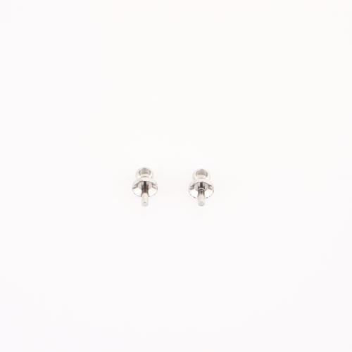 Rostfritt stål Peg Bail, 304 rostfritt stål, DIY, ursprungliga färgen, 8x8x4mm, Säljs av PC