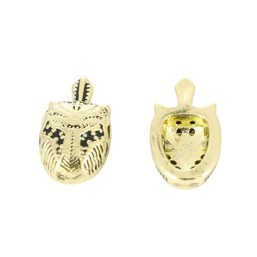 Brass Jewelry Beads gold color plated DIY Sold By PC