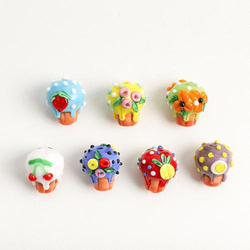 Fashion Glass Beads Cake DIY Approx 2mm Sold By PC