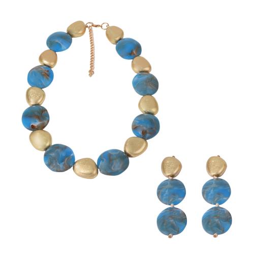 Resina gioielli set, placcato, gioielli di moda & stili diversi per la scelta & per la donna, nessuno, Venduto da set