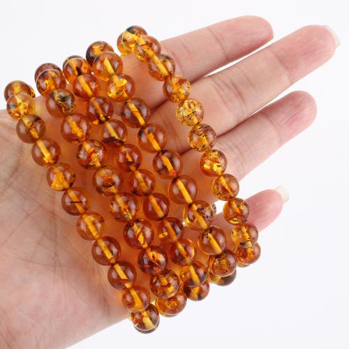 resina braccialetto, gioielli di moda & unisex, nessuno, beads size 8.5-9mm, Lunghezza Appross. 20 cm, Venduto da PC