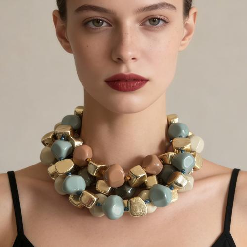 Roisín muince, jewelry faisin & do bhean, dathanna níos mó le haghaidh rogha, Díolta Per Thart 16.5 Inse Snáithe