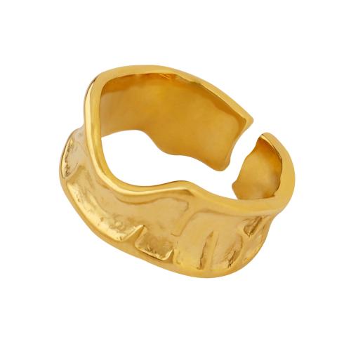 Rustfrit stål fingre Ringe, 304 rustfrit stål, forgyldt, mode smykker & Unisex, flere farver til valg, 8mm, Solgt af PC