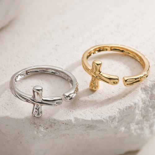 Prsten mjedenog prsta, Mesing, pozlaćen, modni nakit & prilagodljiv & za žene, više boja za izbor, nikal, olovo i kadmij besplatno, Prodano By PC