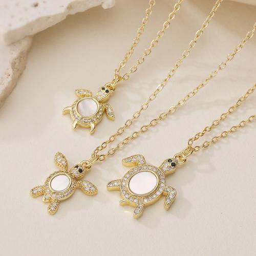 Cubic Cirkon Micro Pave Brass Ogrlica, Mesing, real pozlatom, modni nakit & prilagodljiv & različitih stilova za izbor & micro utrti kubni cirkonij & za žene, više boja za izbor, nikal, olovo i kadmij besplatno, Prodano Per Približno 45 cm Strand