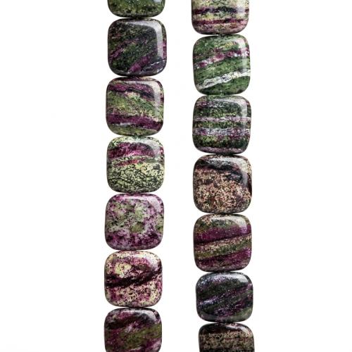Gemstone Jewelry Beads Square DIY 20mm Sold By PC