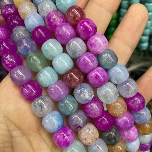 Dragi kamen perle Nakit, uglađen, možete DIY, više boja za izbor, 9x10mm, Približno 42računala/Strand, Prodano By Strand