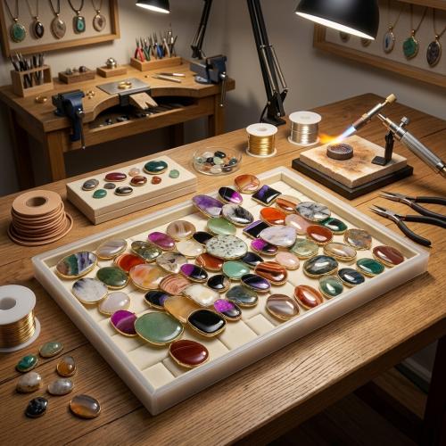 ジェムストーン 指輪, とともに 銅, 不規則, ランダムに送信 & ユニセックス, gemstone size 20*28mm-37*48mm, サイズ:7, 売り手 パソコン