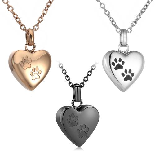 304 Stainless Steel Cinerary lipas riipus, Sydän, päällystetty, tee-se-itse, enemmän värejä valinta, 19x18mm, Myymät PC