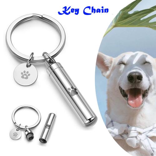 acero inoxidable 304 cadena para llaver, Portátil & unisexo, color original, Vendido por UD