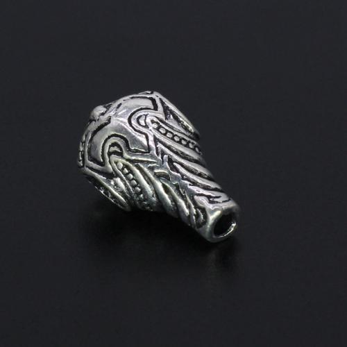 3 Beads Buraco Guru, liga de zinco, banhado, Vintage & DIY, Mais cores pare escolha, 20x12mm, vendido por PC