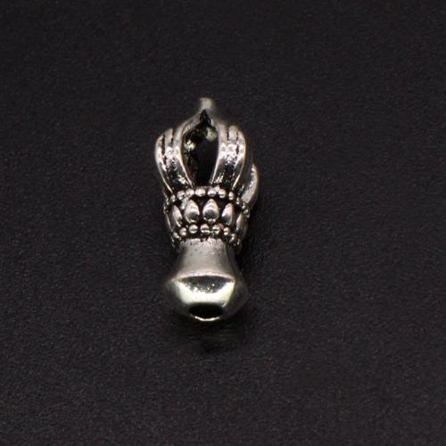 Zinc Alloy Bead, Buddhist Vajra, forgyldt, du kan DIY, flere farver til valg, 14x6mm, Solgt af PC