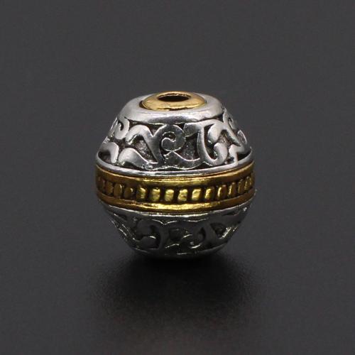 Zinc Alloy Spacer perler, forgyldt, Vintage & du kan DIY, 12x12mm, Hole:Ca. 2mm, Solgt af PC