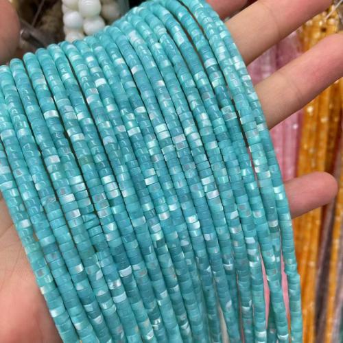 Natural Colored Shell Beads Trochus Shell polished DIY Sold Per Approx 38 cm Strand