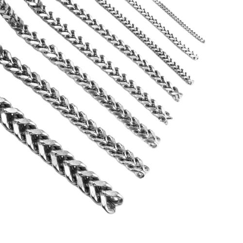 Stainless Steel Jewelry Chain 304 Stainless Steel DIY original color Sold By m