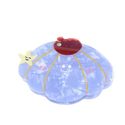 Acrylic Hair Claw Clip Shell handmade for woman & with rhinestone Sold By PC