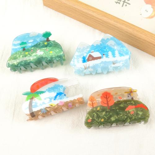 Acrylic Hair Claw Clip handmade for woman Sold By PC