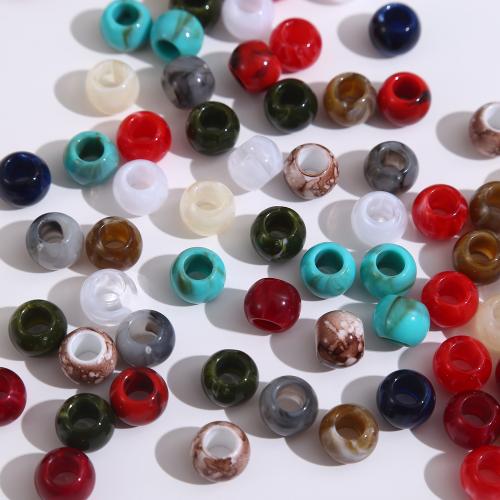 Acrylic Jewelry Beads Round injection moulding DIY Approx 5.7mm Sold By Lot