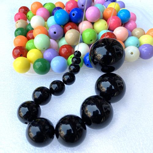 Opaque Acrylic Beads DIY Sold By Lot