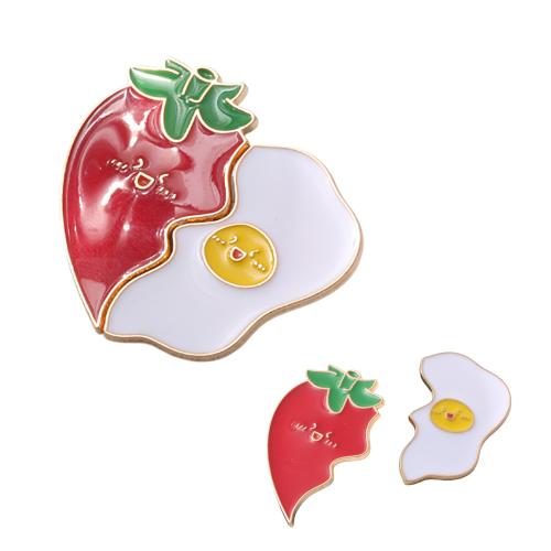Zinc Alloy Brooch plated Unisex & enamel Sold By PC