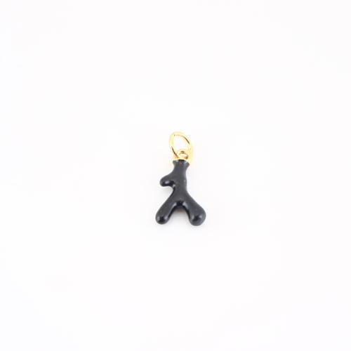 Латунные ювелирные кулоны, Латунь, плакирован золотом, DIY & эмаль, 17x8x2mm, продается PC