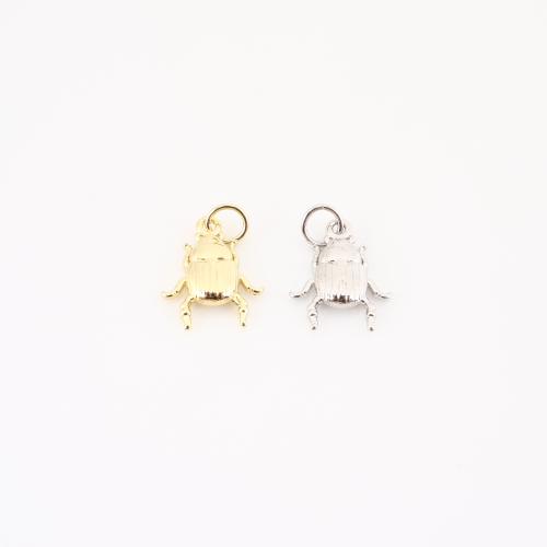 Messing Smykker Vedhæng, forgyldt, du kan DIY, flere farver til valg, 17x11x3mm, Solgt af PC