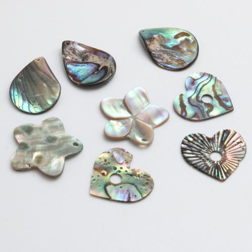 Natural Black Shell Pendants Carved DIY Sold By PC