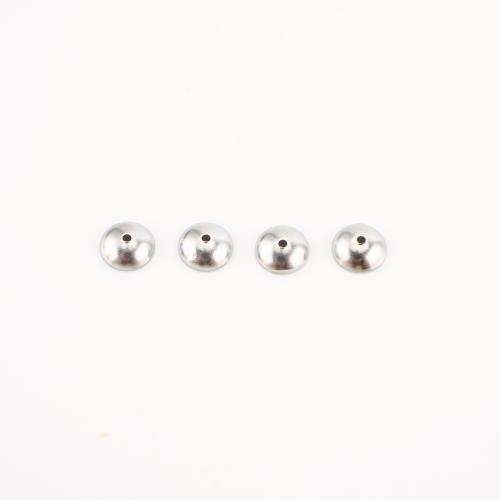Stainless Steel Bead Cap 304 Stainless Steel DIY original color Sold By Lot