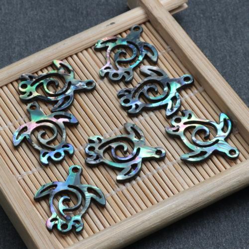 Natural Abalone Shell Halsband, Havsöra, Sned, DIY, 18.60x21.50mm, Säljs av PC